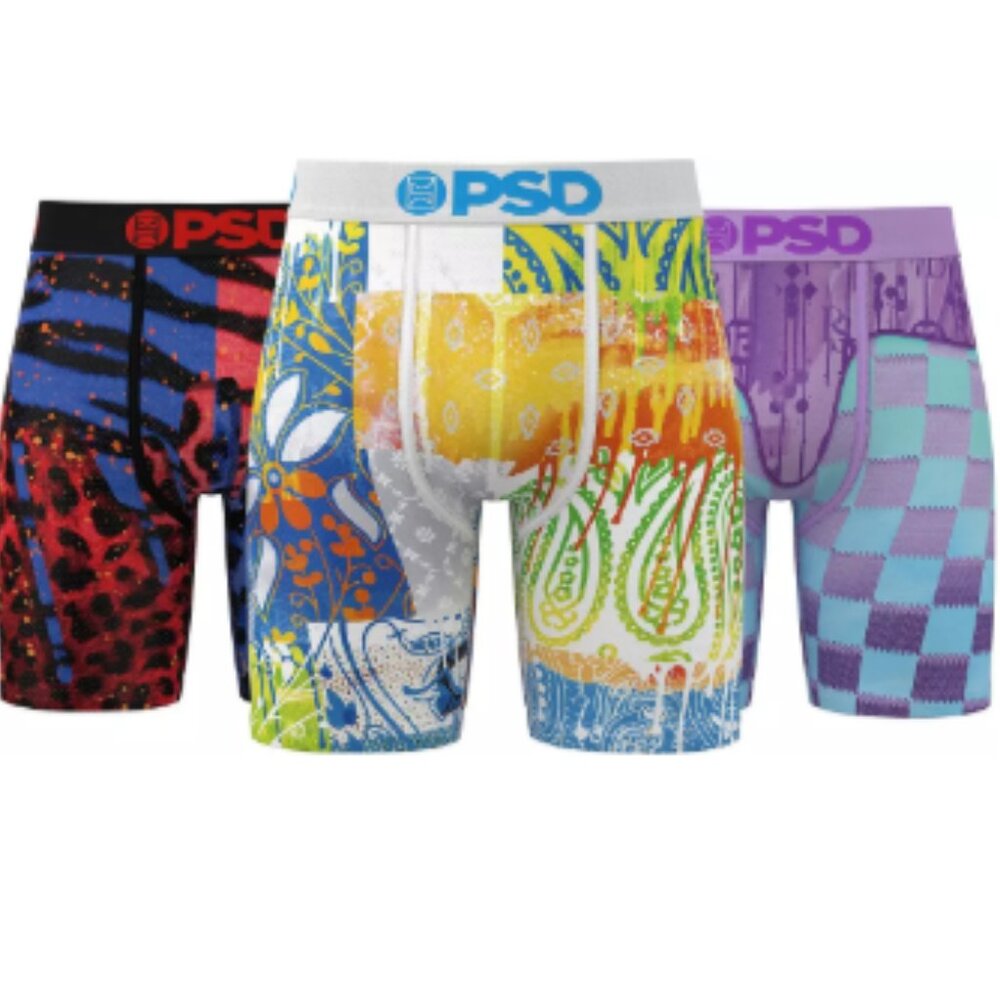 PSD Underwear Men's Ja Morant MM Boxer Briefs - 3 Pack